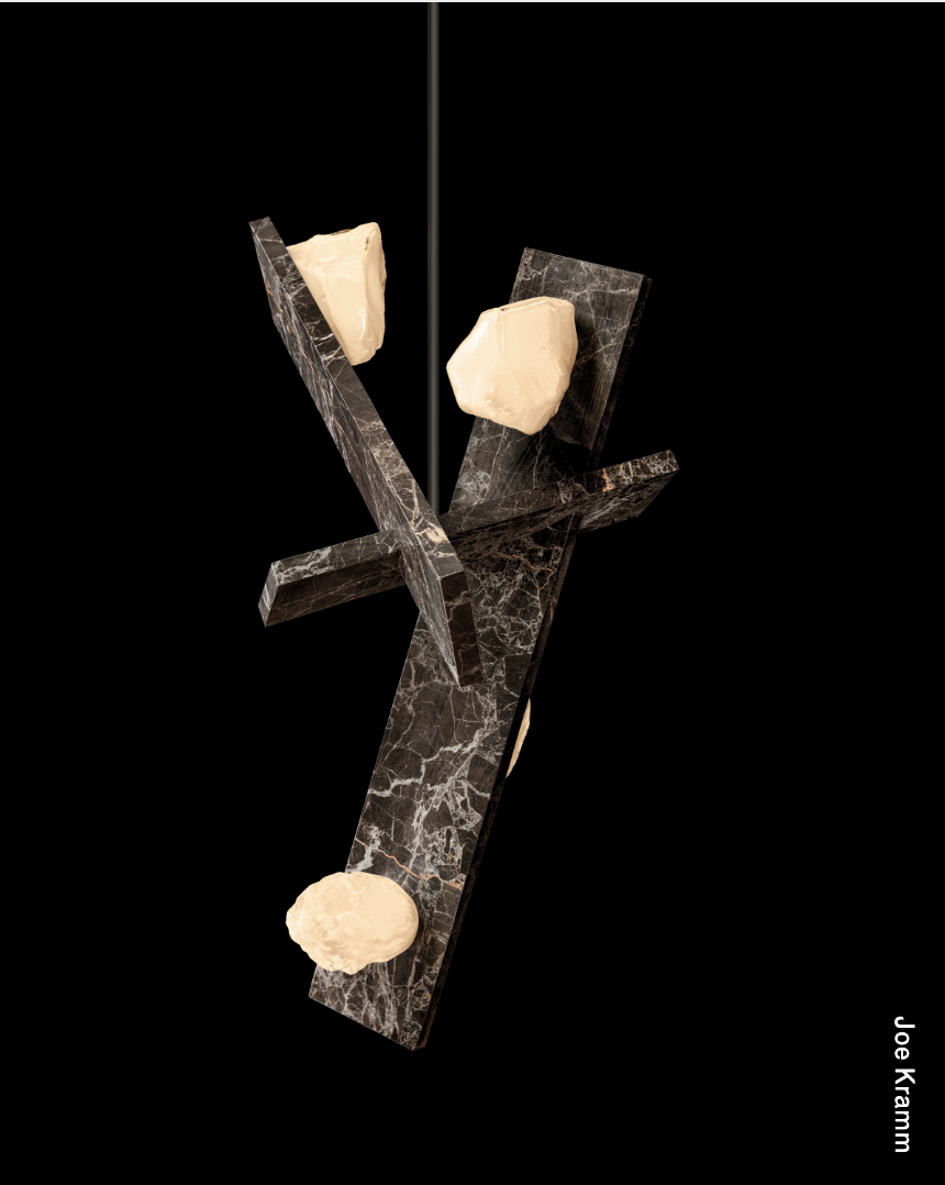 ANDROMEDA CHANDELIER 4 LIGHT par Lindsey Adelman