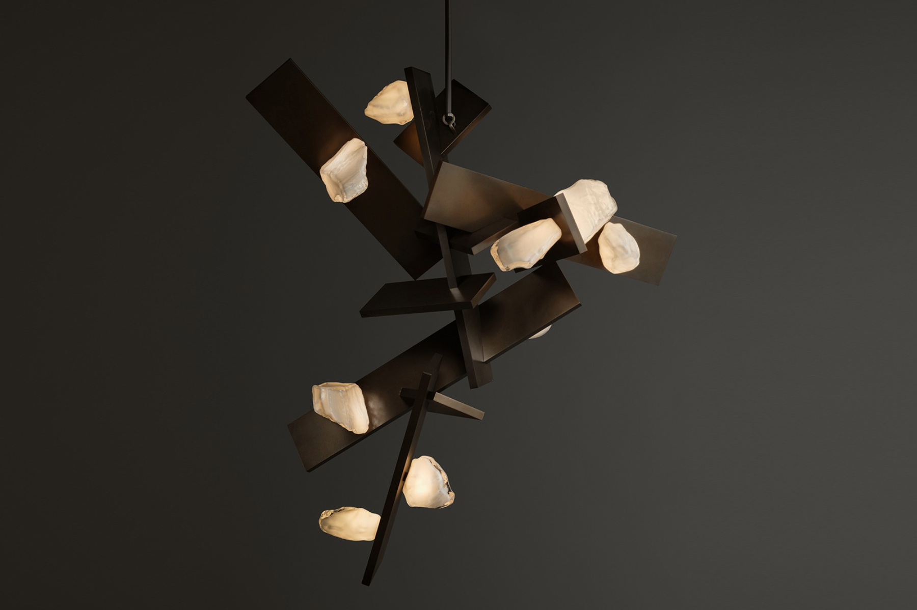 ANDROMEDA CHANDELIER 12 LIGHT par Lindsey Adelman