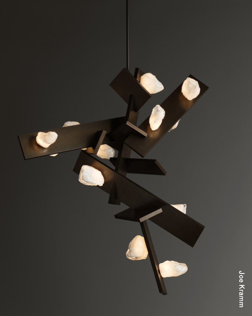 ANDROMEDA CHANDELIER 12 LIGHT par Lindsey Adelman