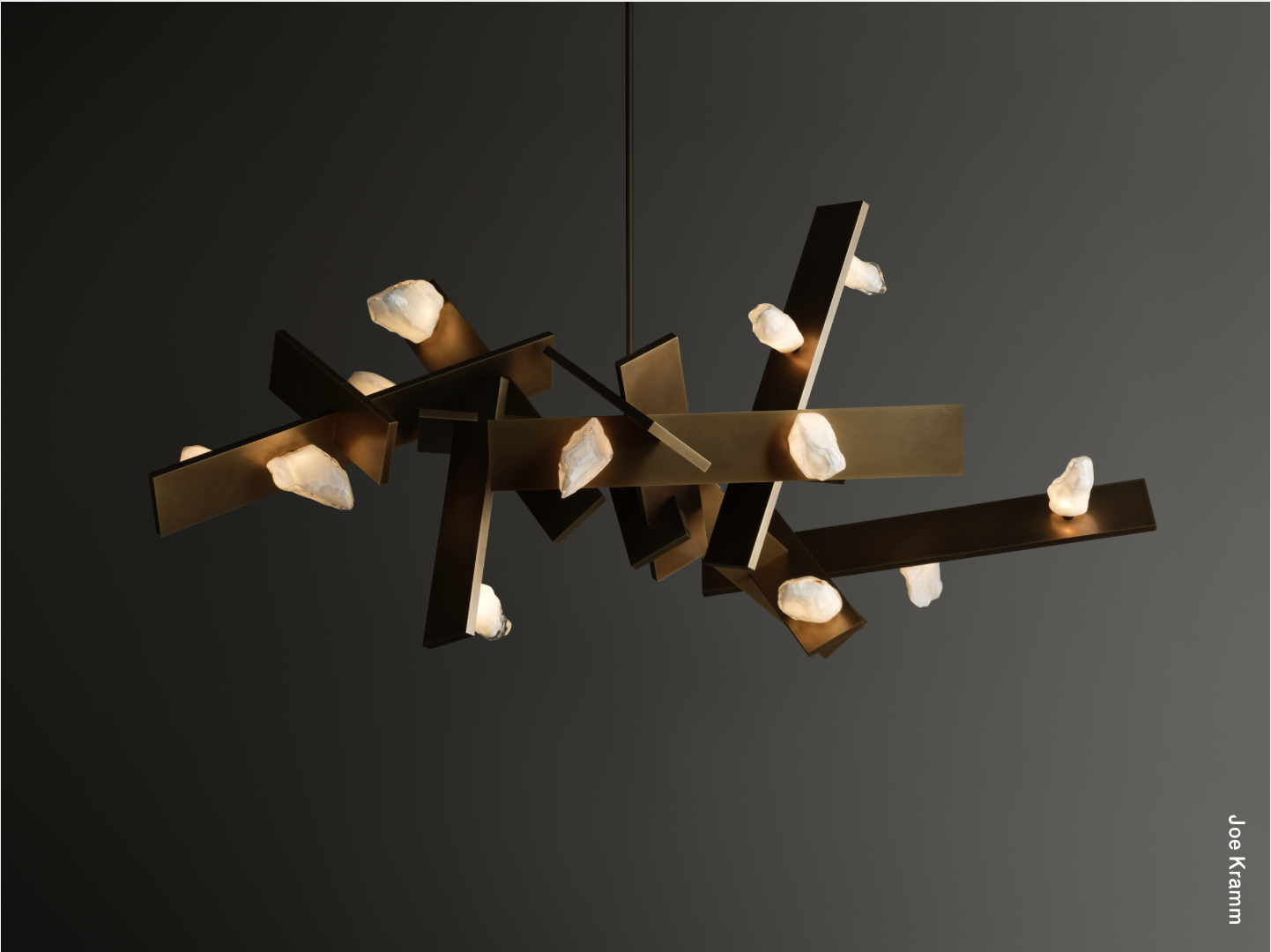 ANDROMEDA CHANDELIER 15 LIGHT par Lindsey Adelman