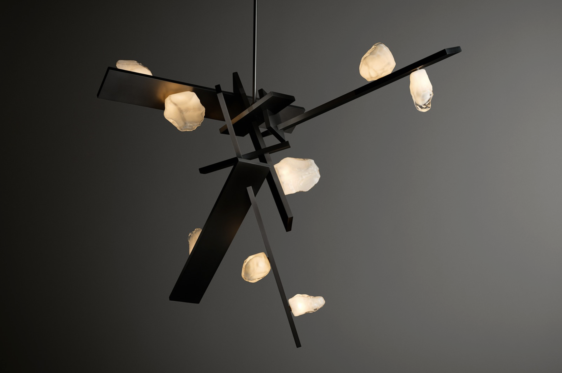 ANDROMEDA CHANDELIER 9 LIGHT par Lindsey Adelman