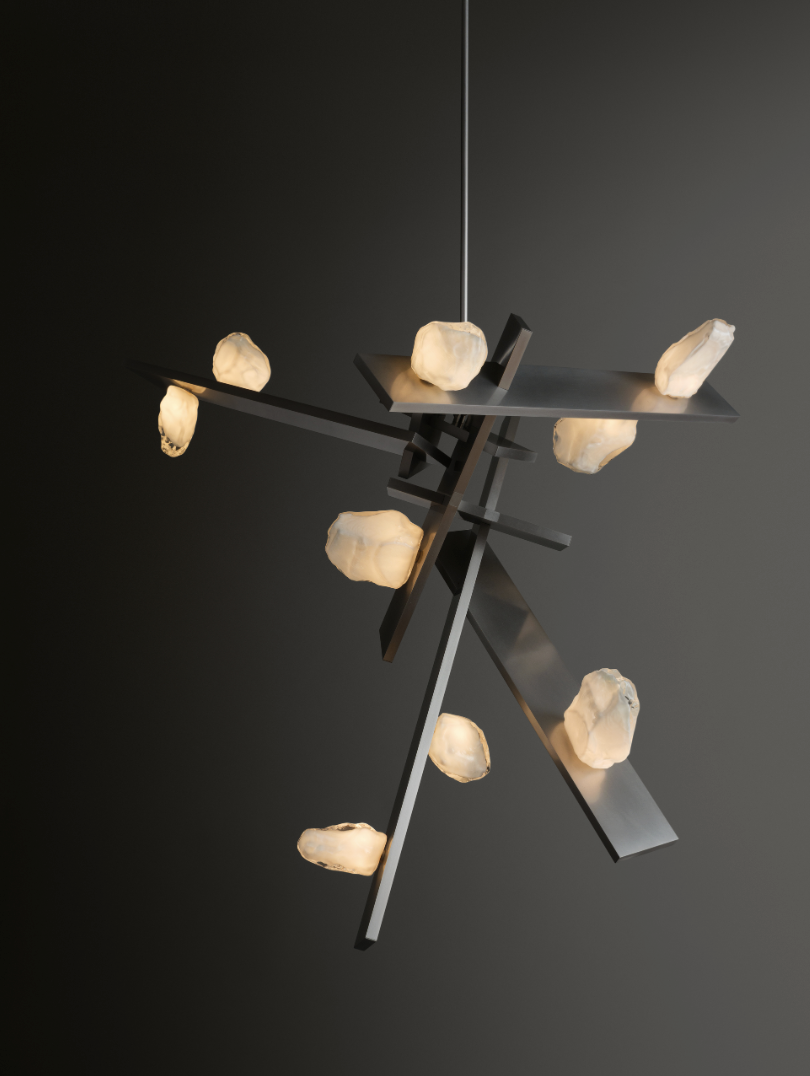 ANDROMEDA CHANDELIER 9 LIGHT par Lindsey Adelman