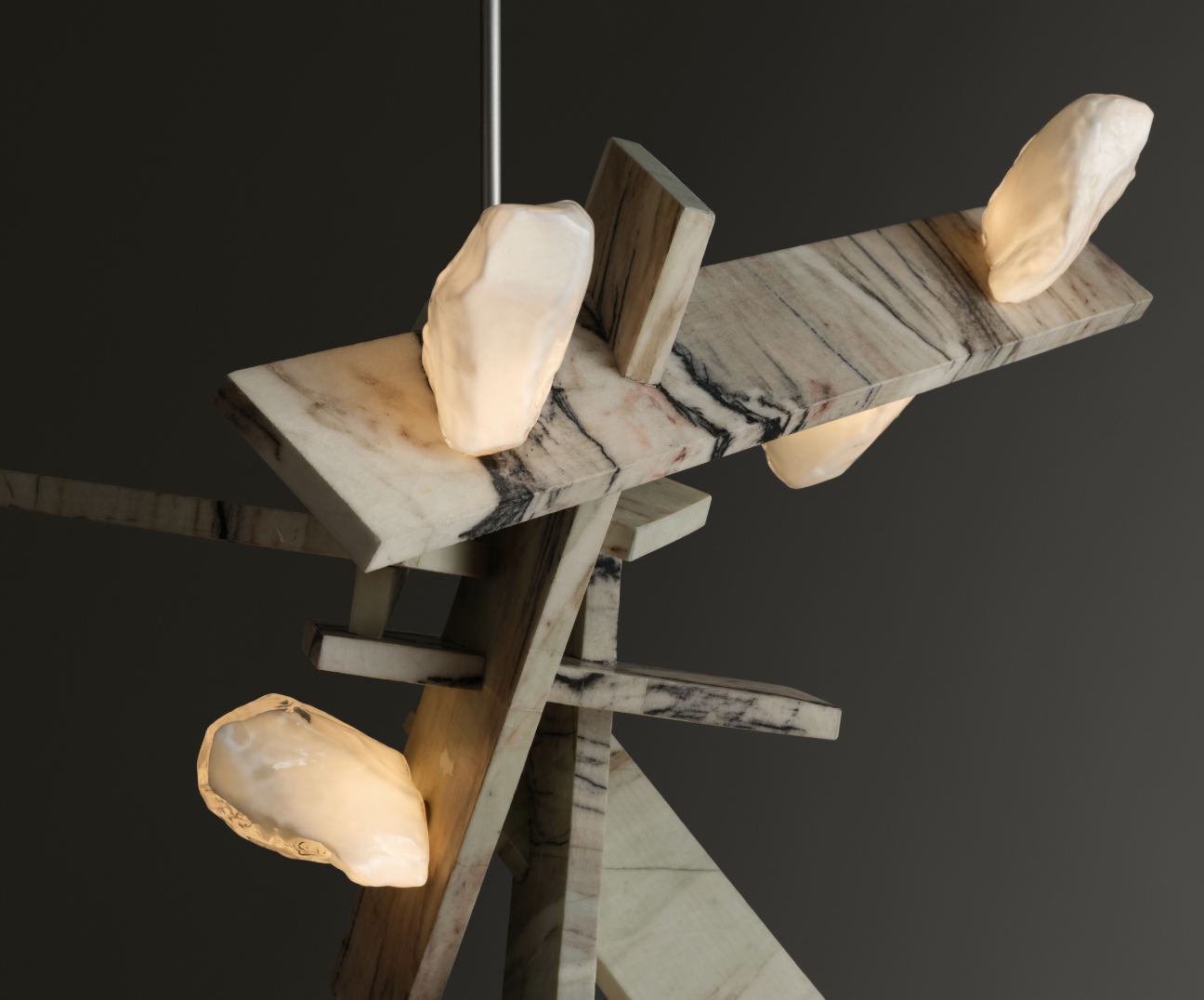 ANDROMEDA CHANDELIER 9 LIGHT par Lindsey Adelman