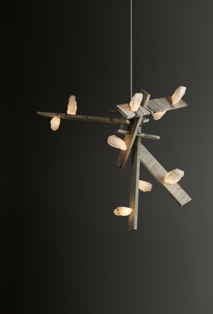 ANDROMEDA CHANDELIER 9 LIGHT par Lindsey Adelman