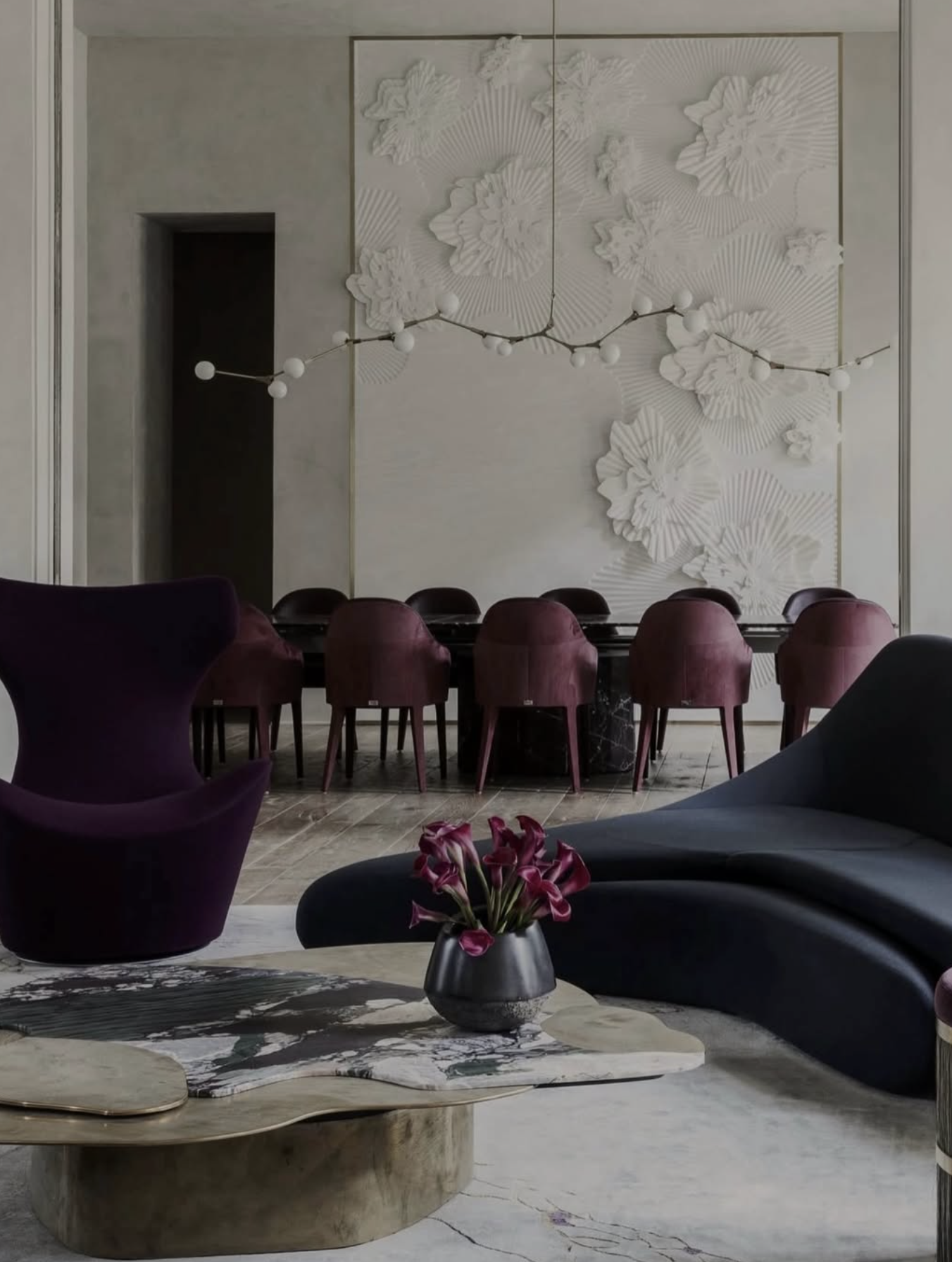 CHERRY BOMB CUSTOM par Lindsey Adelman