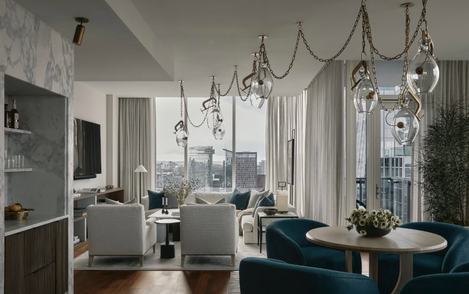 CLAMP CHANDELIER CUSTOM par Lindsey Adelman