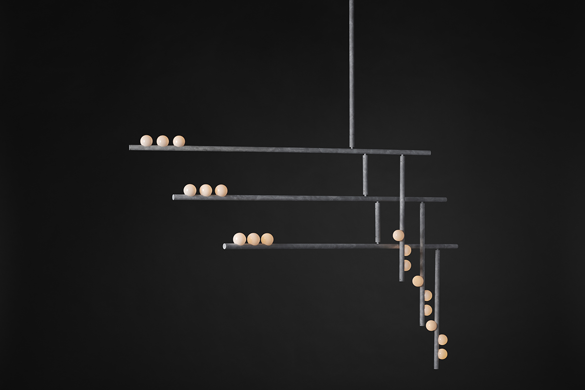 DROP SYSTEM CHANDELIER DS.18.01 par Lindsey Adelman