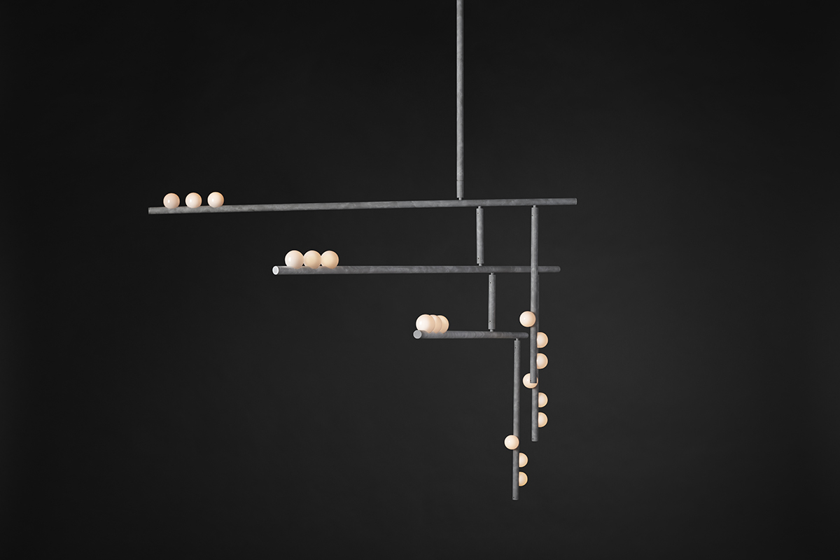 DROP SYSTEM CHANDELIER DS.18.01 par Lindsey Adelman