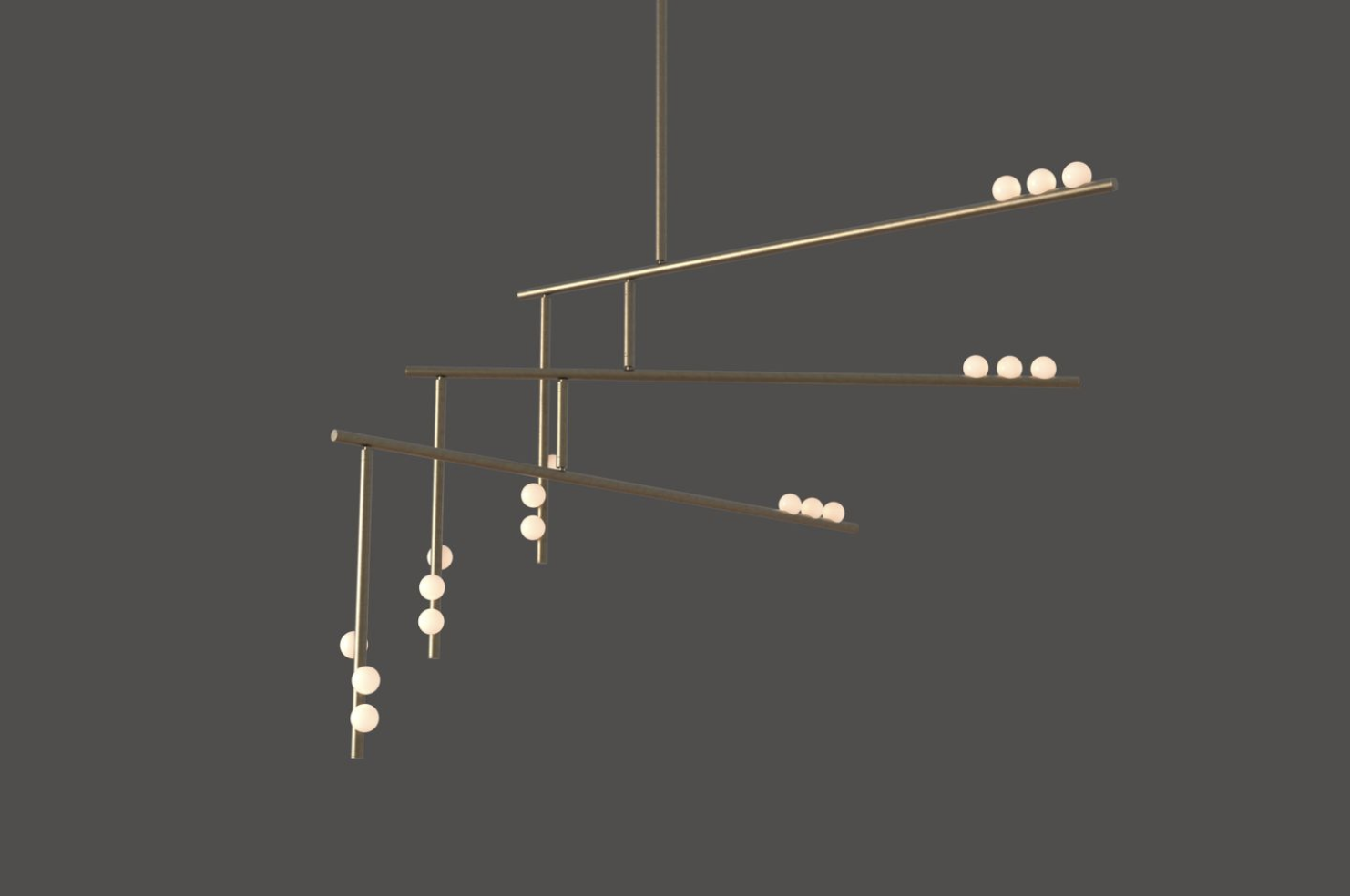 DROP SYSTEM CHANDELIER DS.18.01 par Lindsey Adelman