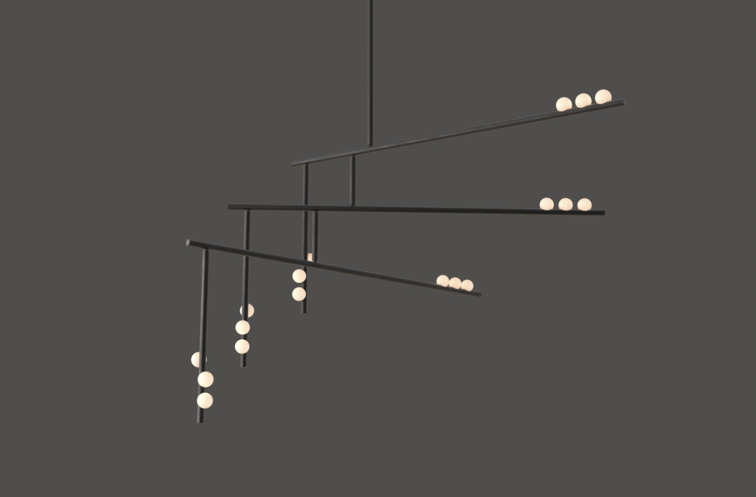DROP SYSTEM CHANDELIER DS.18.01 par Lindsey Adelman