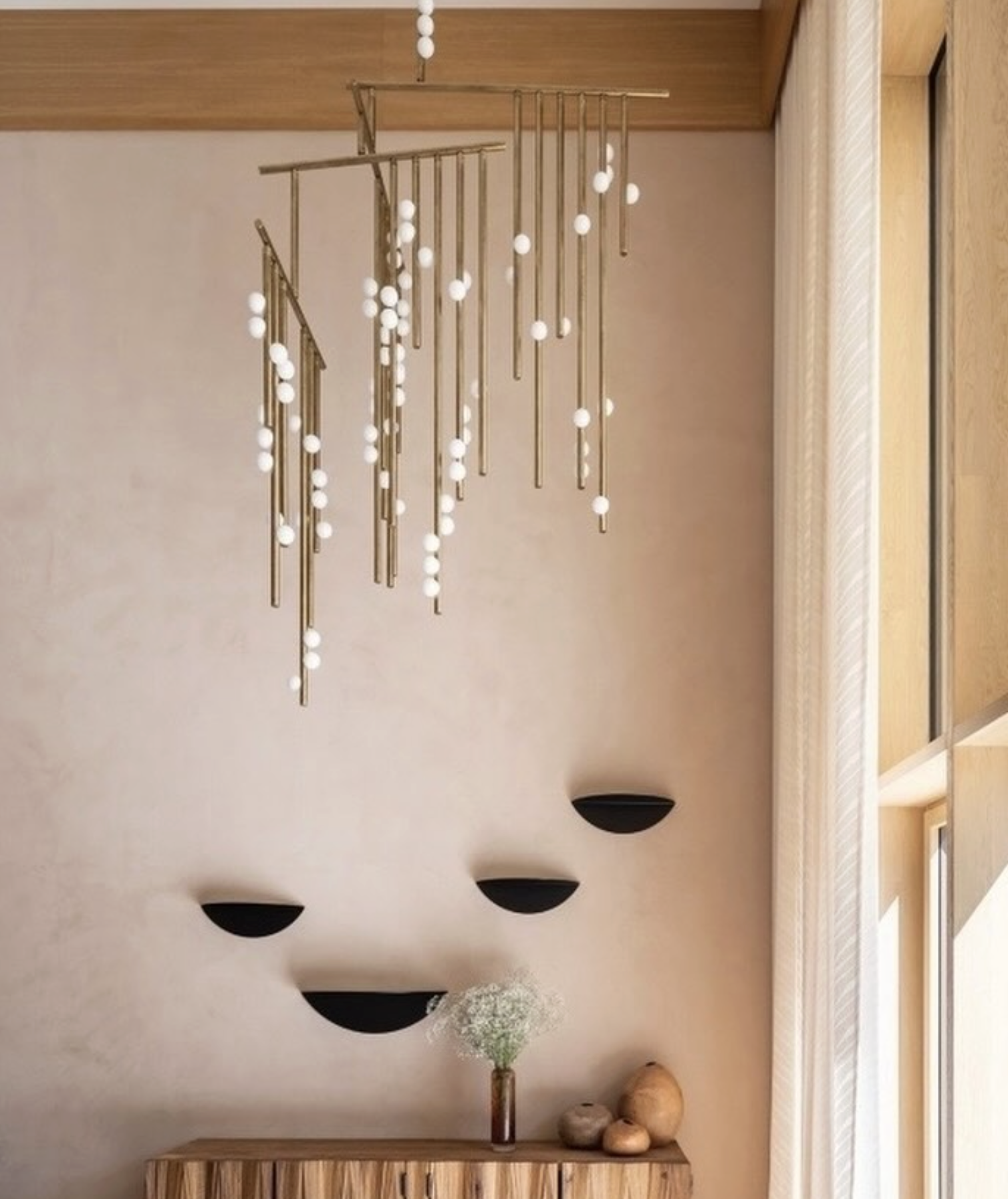 DROP SYSTEM CHANDELIER DS.76.01 par Lindsey Adelman