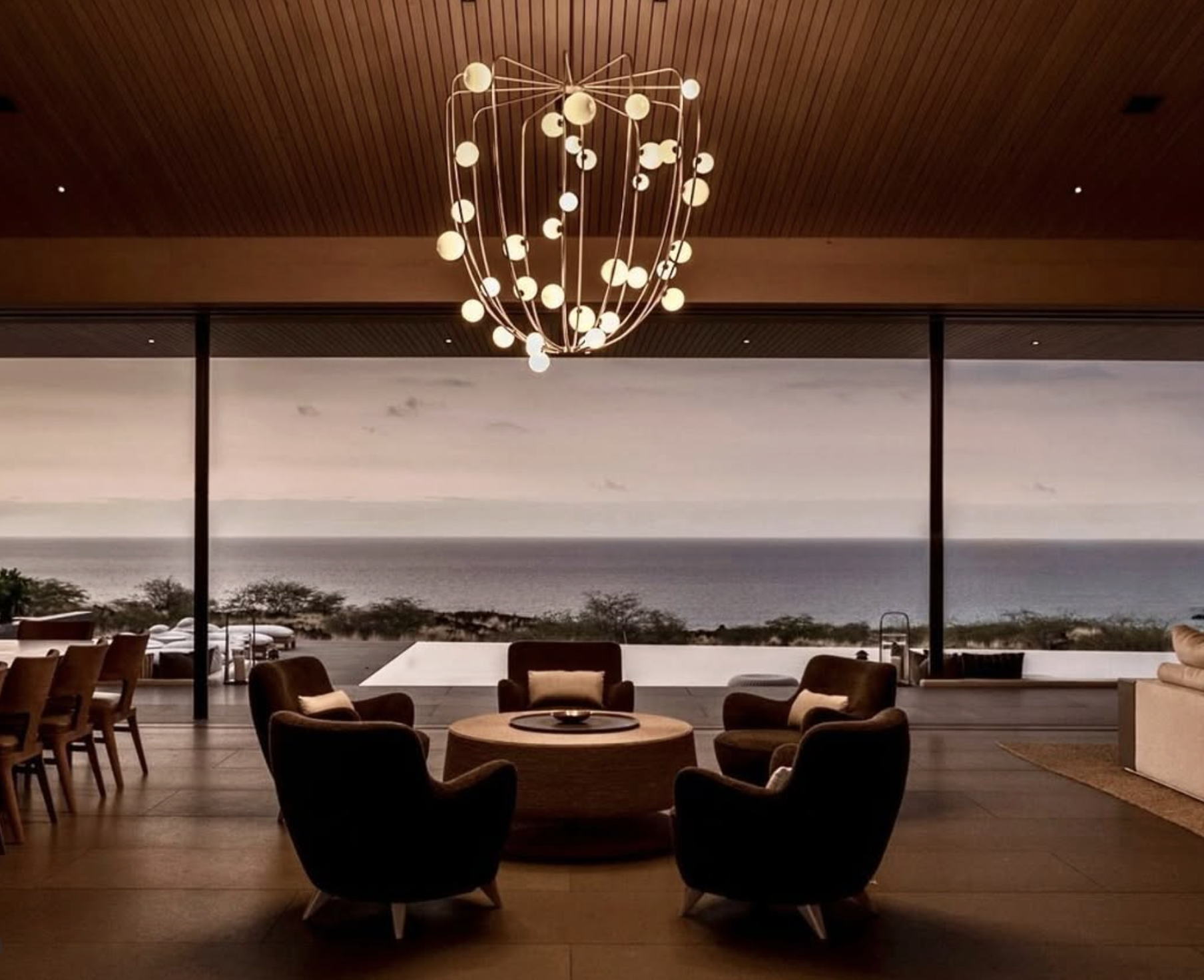 GLOBE CHERRY BOMB CAGE  CBC.28.01 par Lindsey Adelman