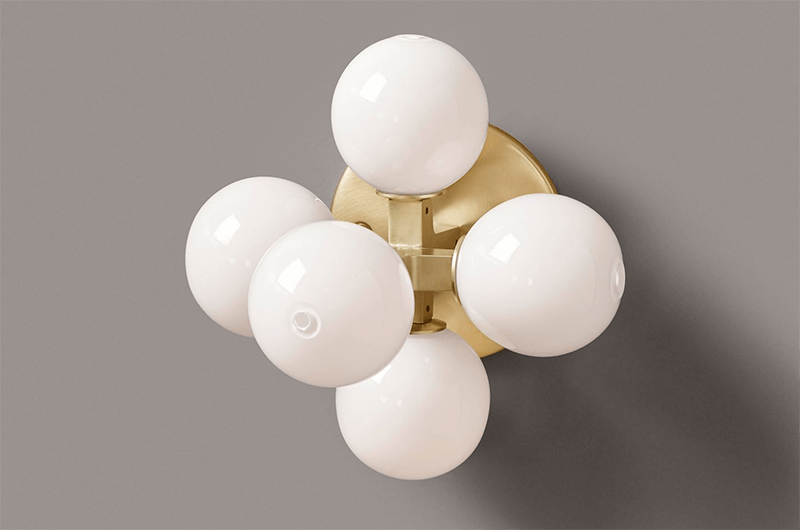 MINI GLOBE SCONCE SC.05.02 par Lindsey Adelman
