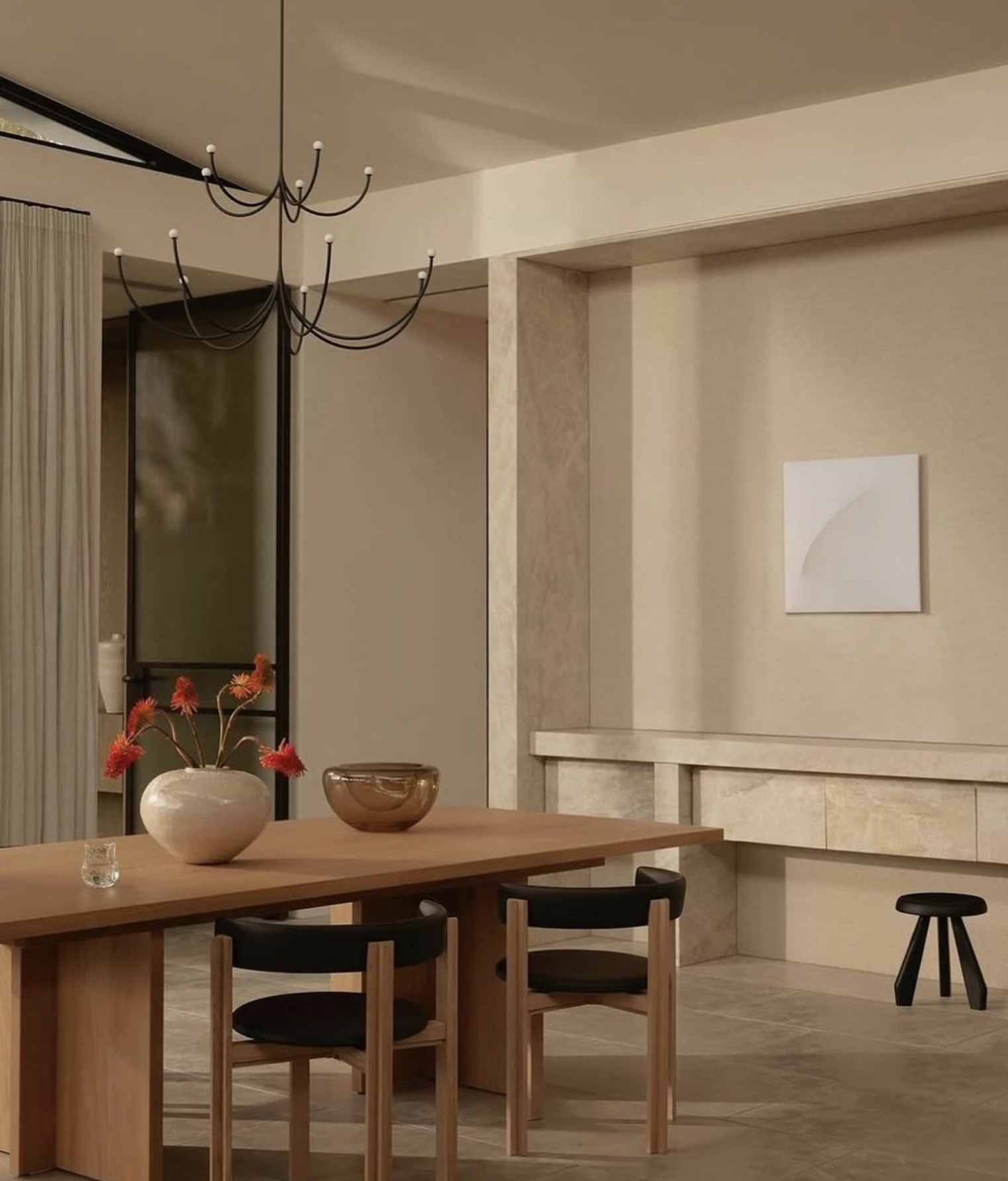 ARCA 2-TIER CHANDELIER  S/M par Matter Made