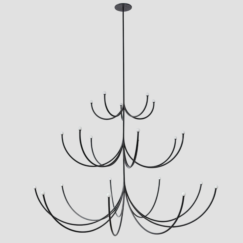 ARCA 3 TIER CHANDELIER par Matter Made