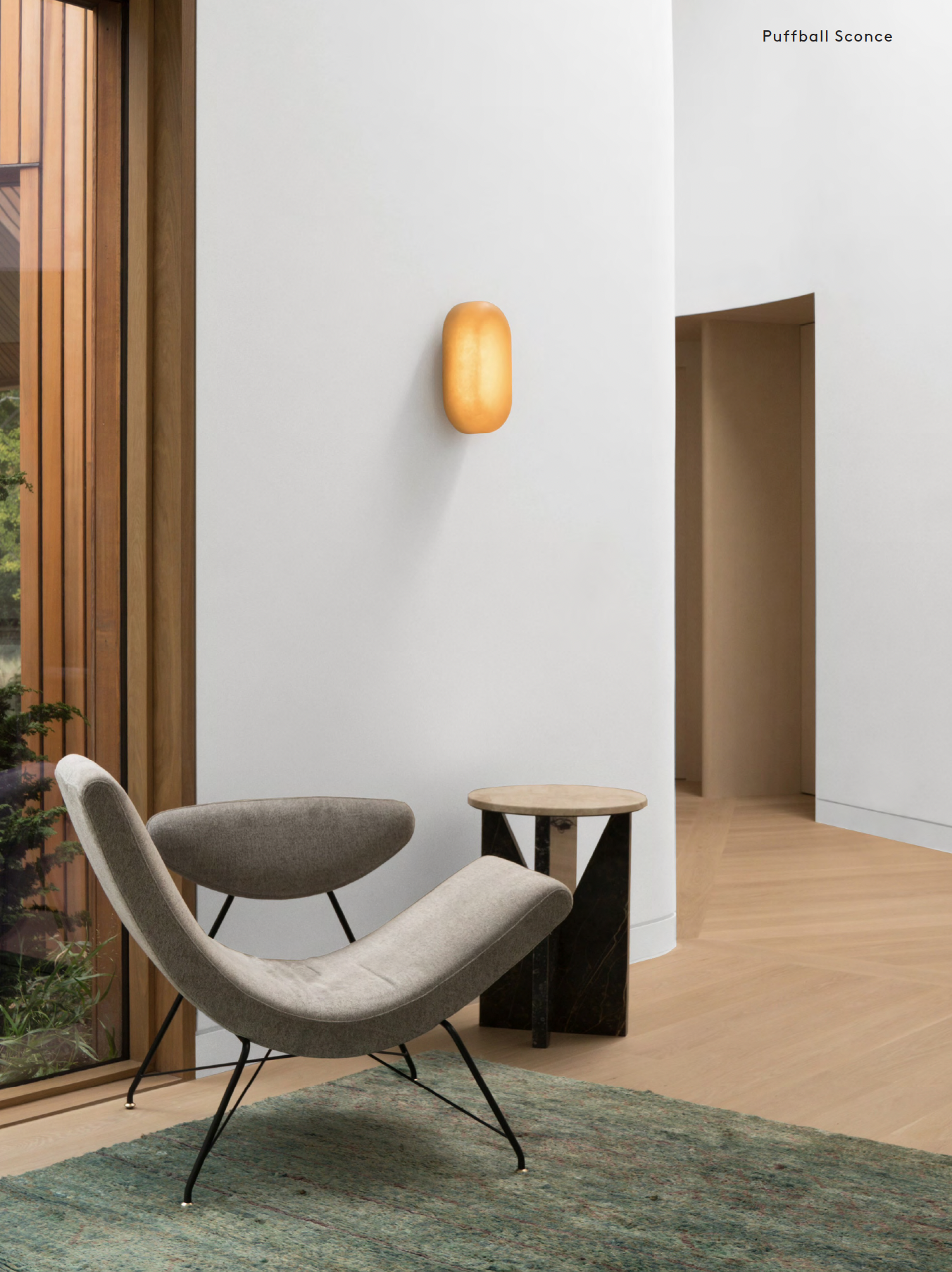 PUFFBALL WALL SCONCE par Matter Made