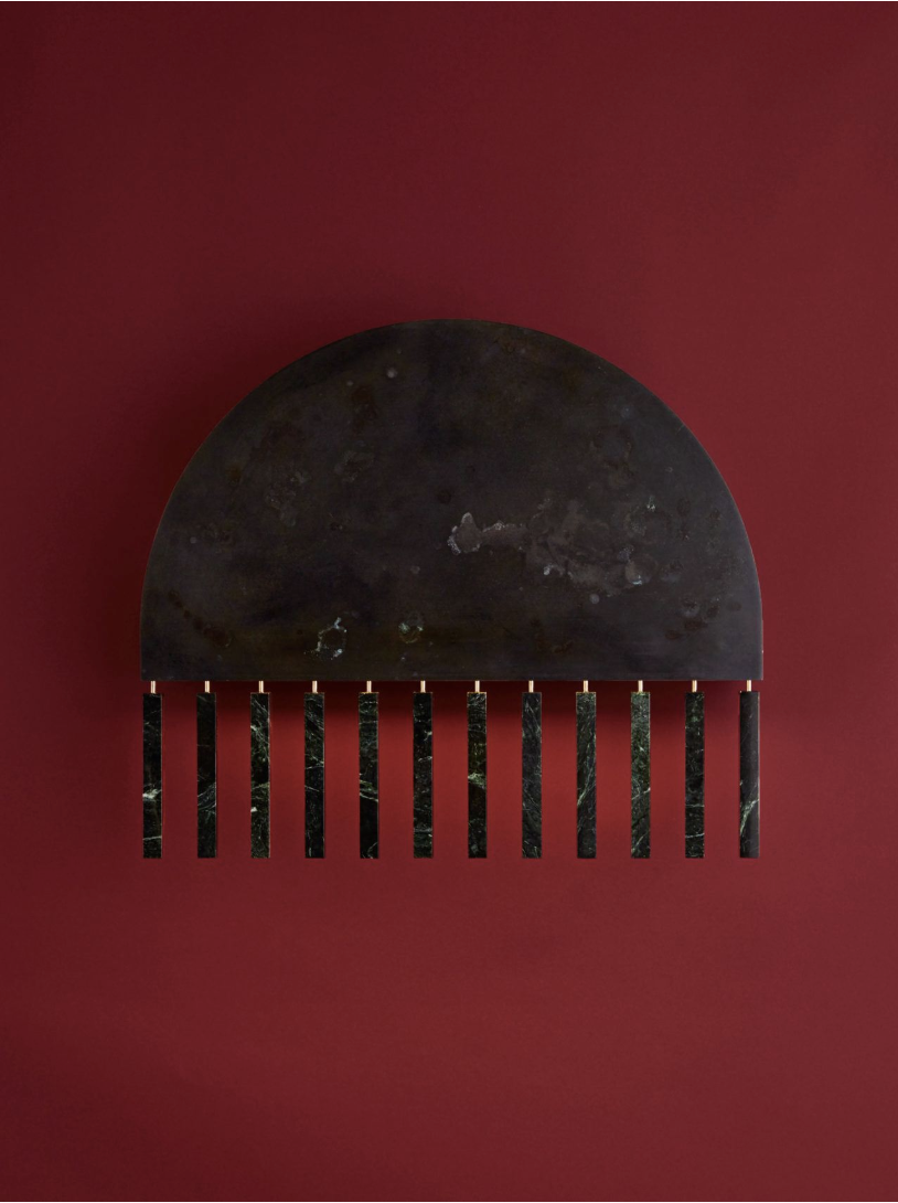 DARK MOON SCONCE par Pelle