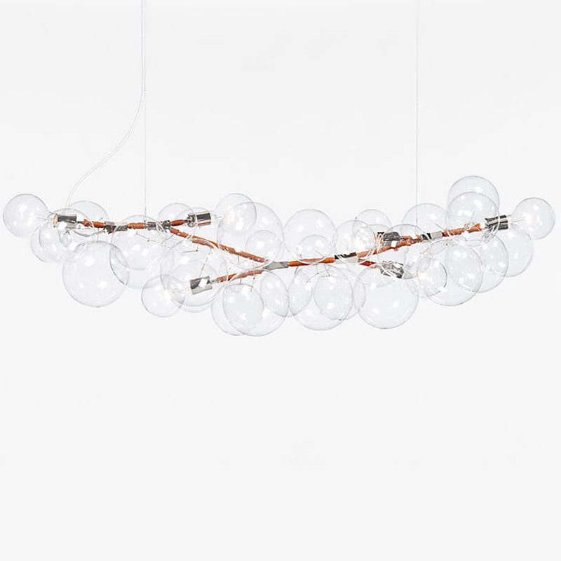 LONG BUBBLE CHANDELIER par Pelle
