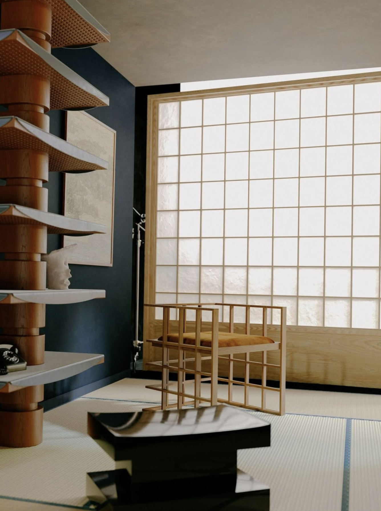 QUADRAT ARMCHAIR par Pelle