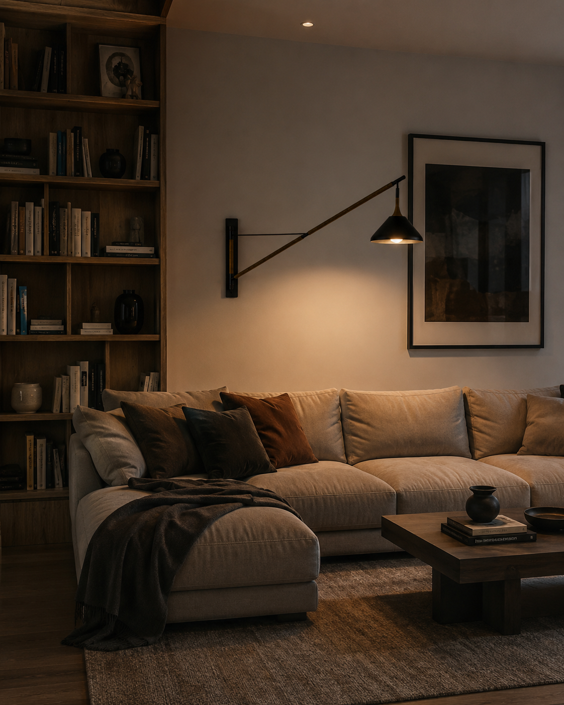 STEM SHADE RIG WALL LAMP par Pelle