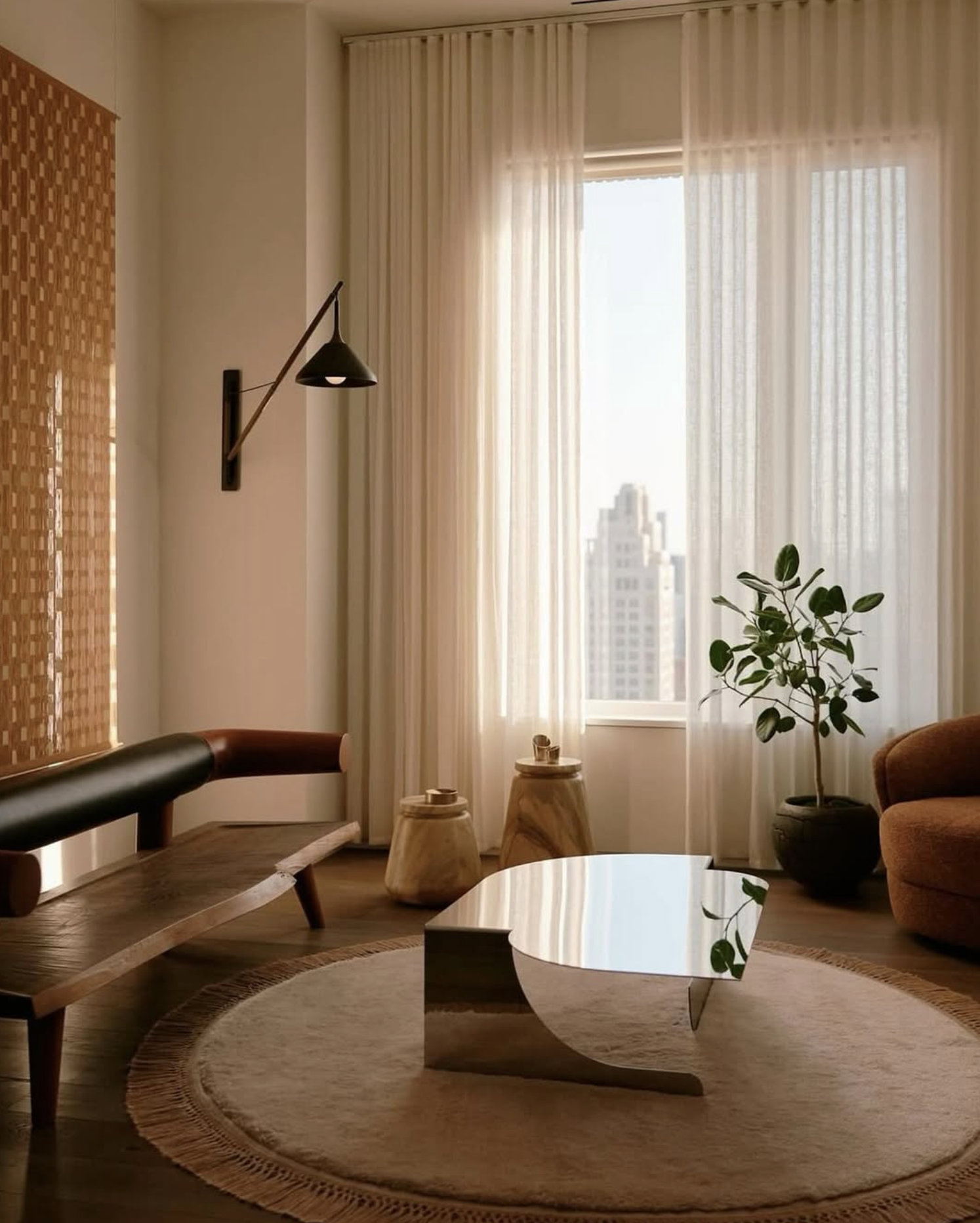 STEM SHADE RIG WALL LAMP par Pelle