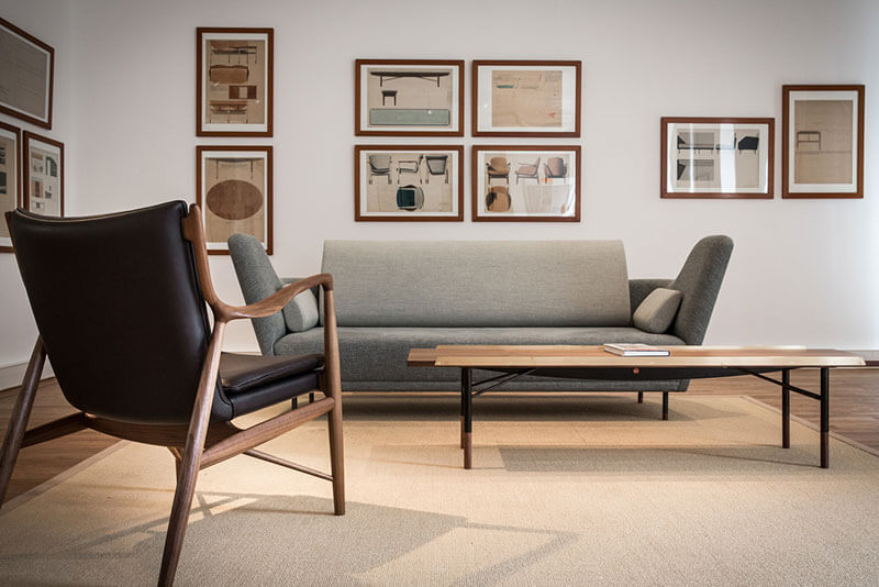 57 SOFA par Finn juhl