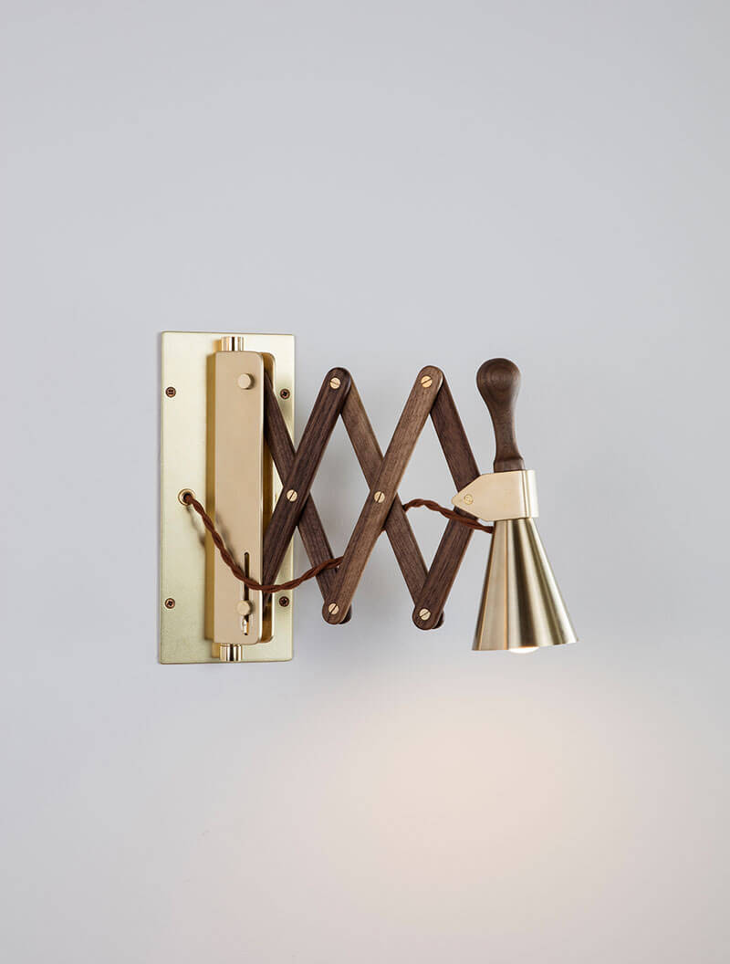 ACCORDION BELL SCONCE par Allied Maker