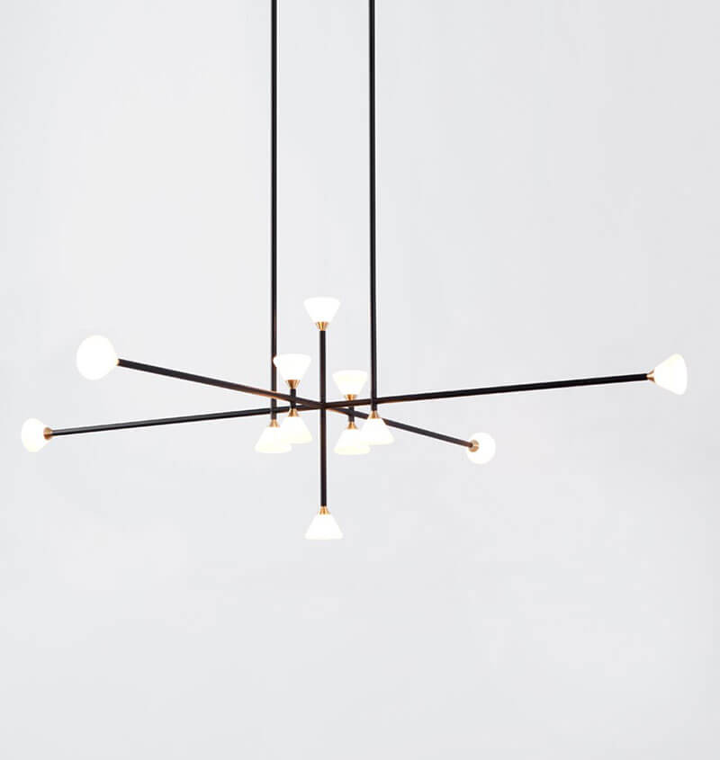 APOLLO CHANDELIER - 12 LIGHTS par Roll & Hill