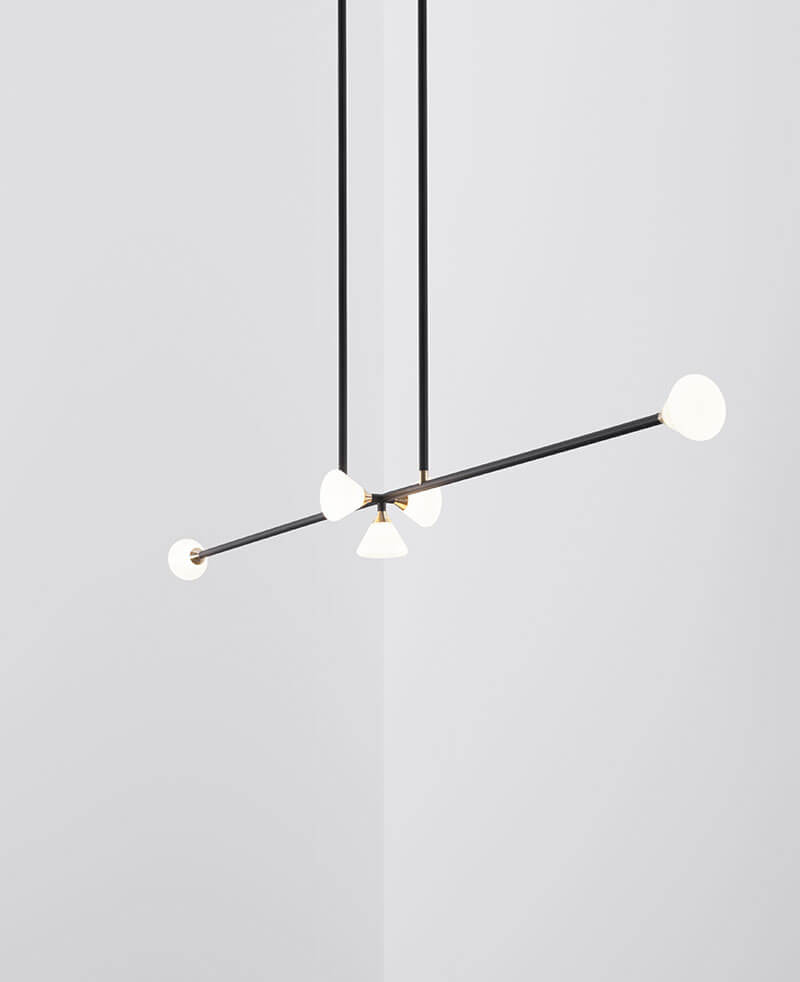 APOLLO CHANDELIER - 5 LIGHTS par Roll & Hill