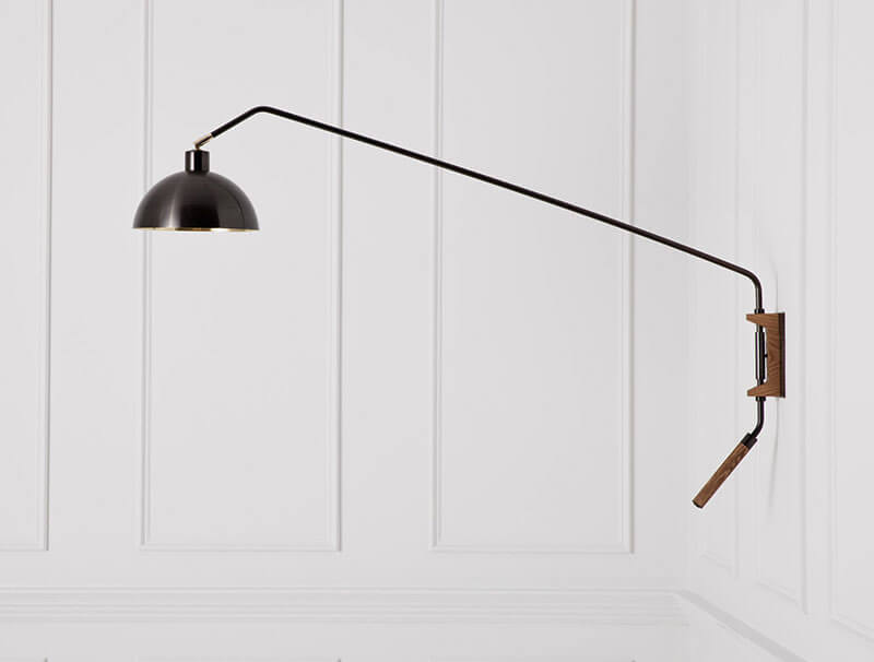 ARC WALL LAMP 52 par Allied Maker