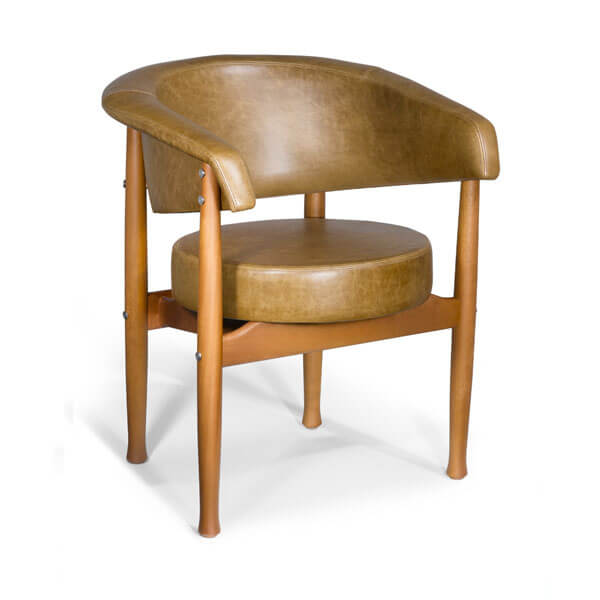 BEG ARMCHAIR par Sergio Rodrigues