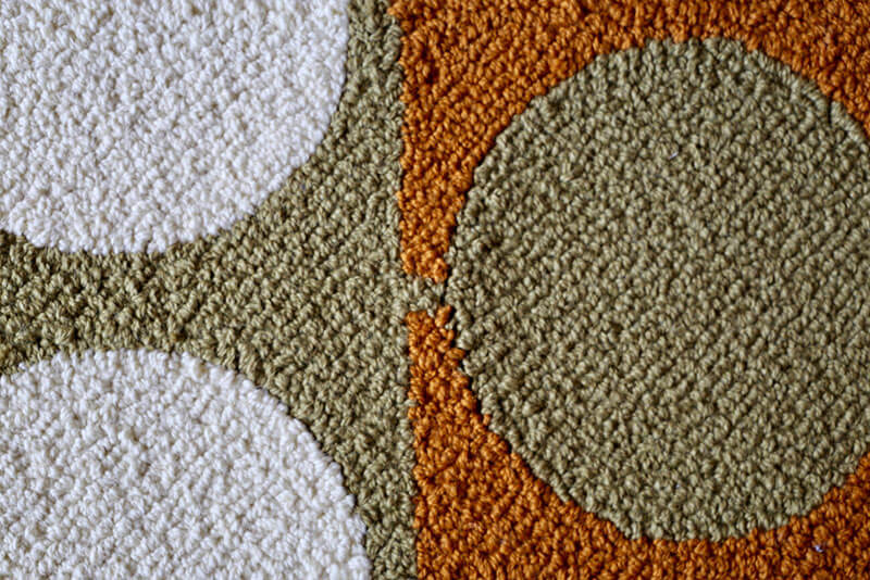 CIRCLE RUG par Finn juhl