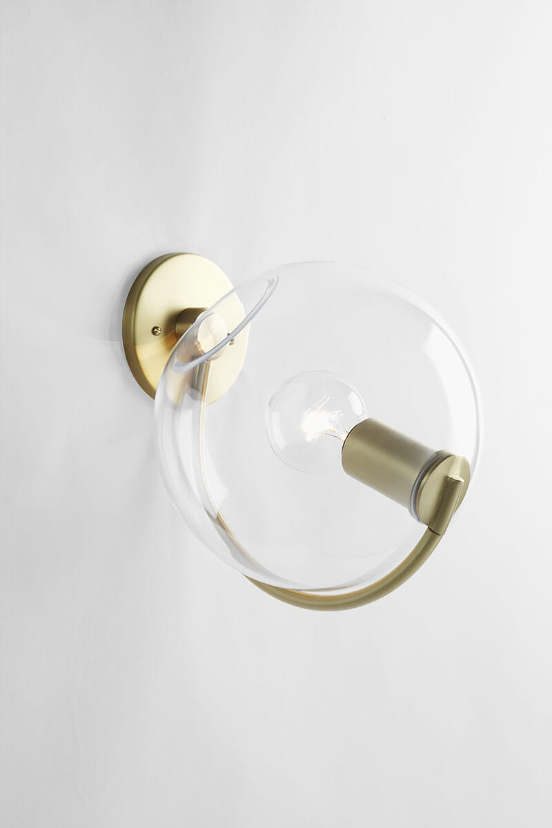 FIDDLEHEAD SCONCE par Roll & Hill