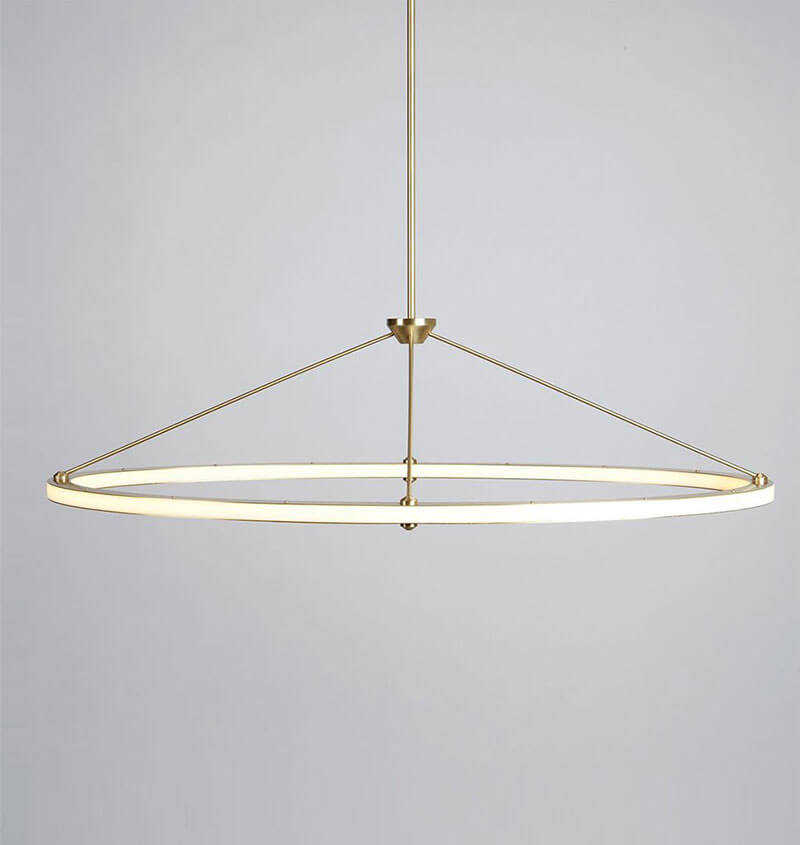 HALO OVAL PENDANT par Roll & Hill