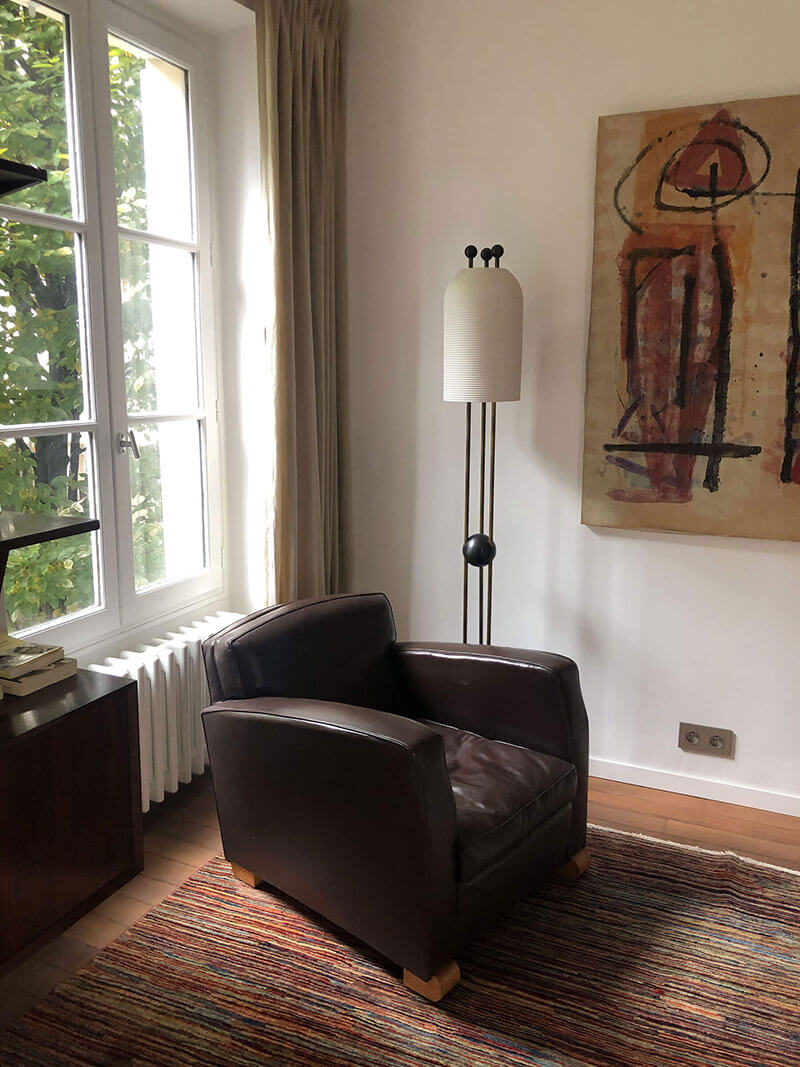 LANTERN FLOOR LAMP par Apparatus