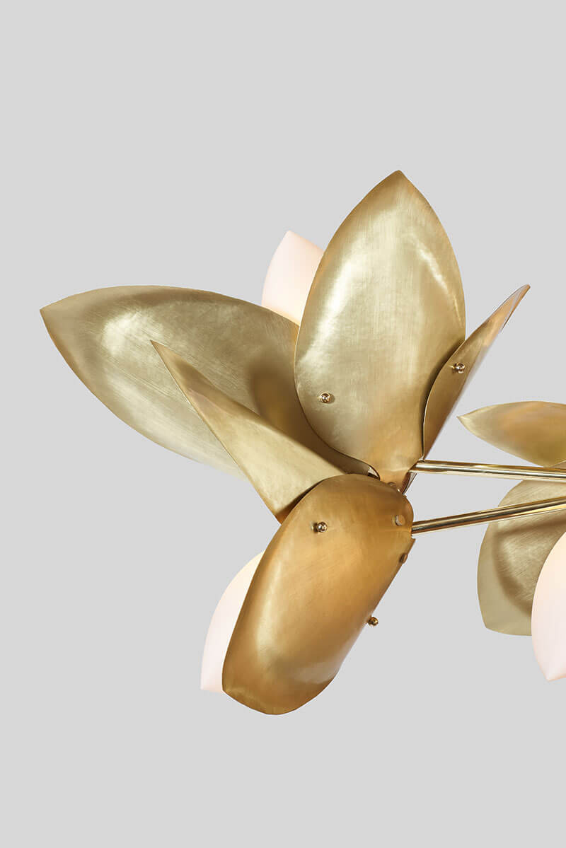 LAUREL BLOSSOM 09 CHANDELIER par Rosie Li