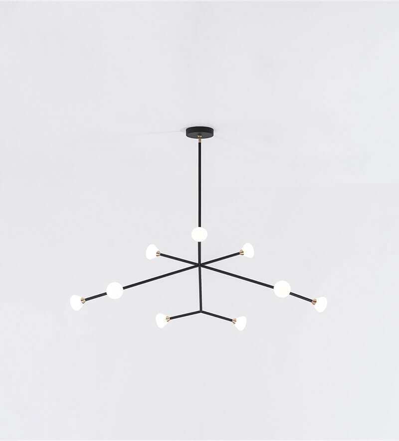 NOVA CHANDELIER 9 LIGHTS par Roll & Hill