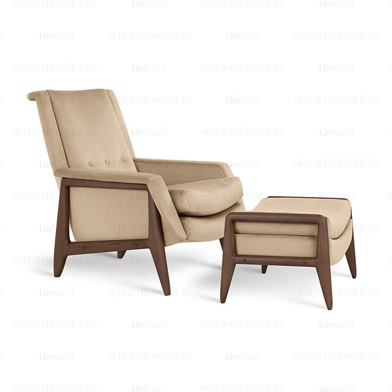 STELLA FOOTREST par Sergio Rodrigues