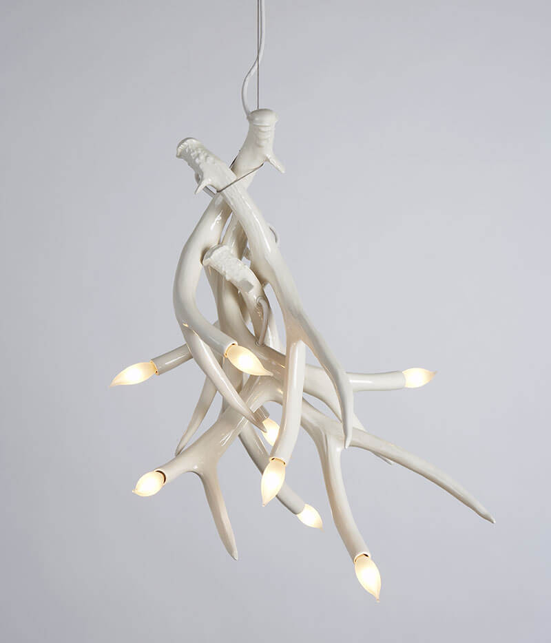 SUPERORDINATE ANTLER CHANDELIER 4 par Roll & Hill