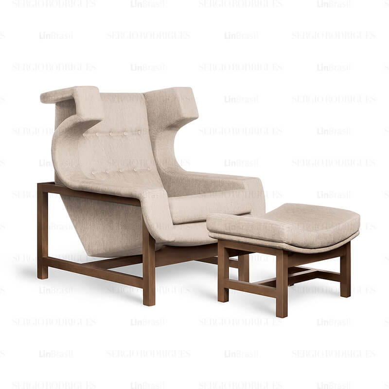VOLTAIRE ARMCHAIR par Sergio Rodrigues