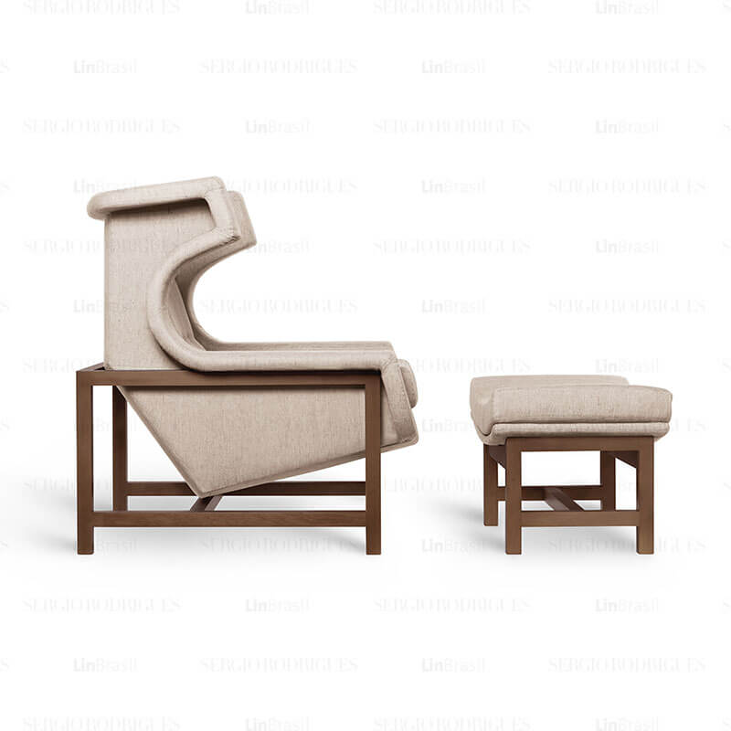VOLTAIRE ARMCHAIR par Sergio Rodrigues