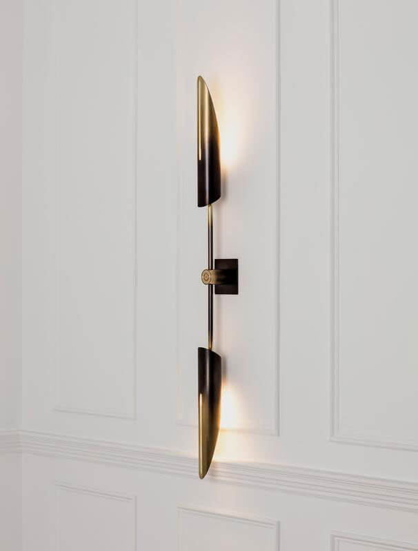 VOYAGER 17 DUAL SCONCE par Allied Maker