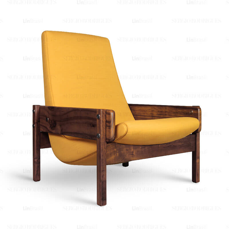 VRONKA ARMCHAIR par Sergio Rodrigues