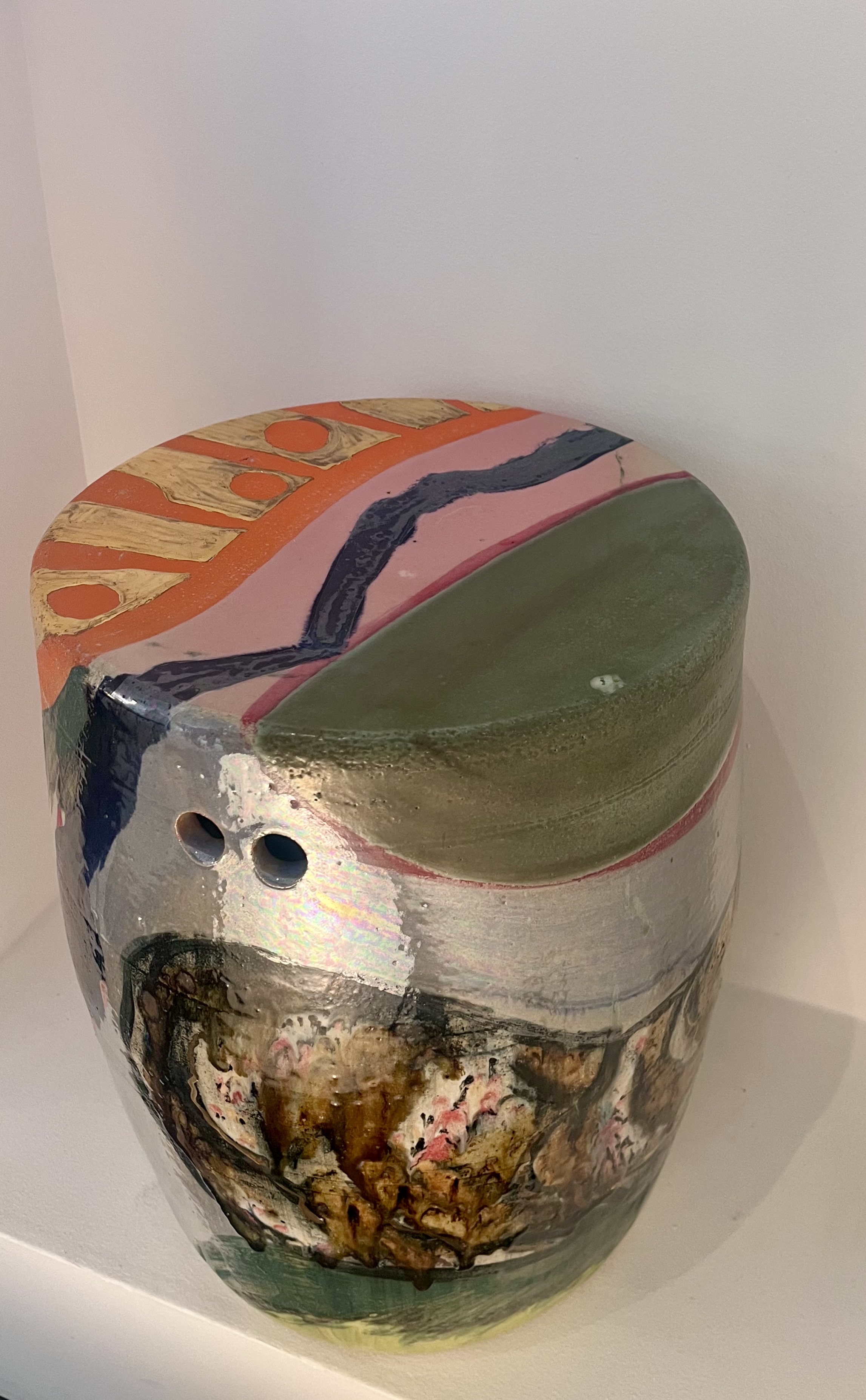 BARREL STOOL #1 par REINALDO SANGUINO