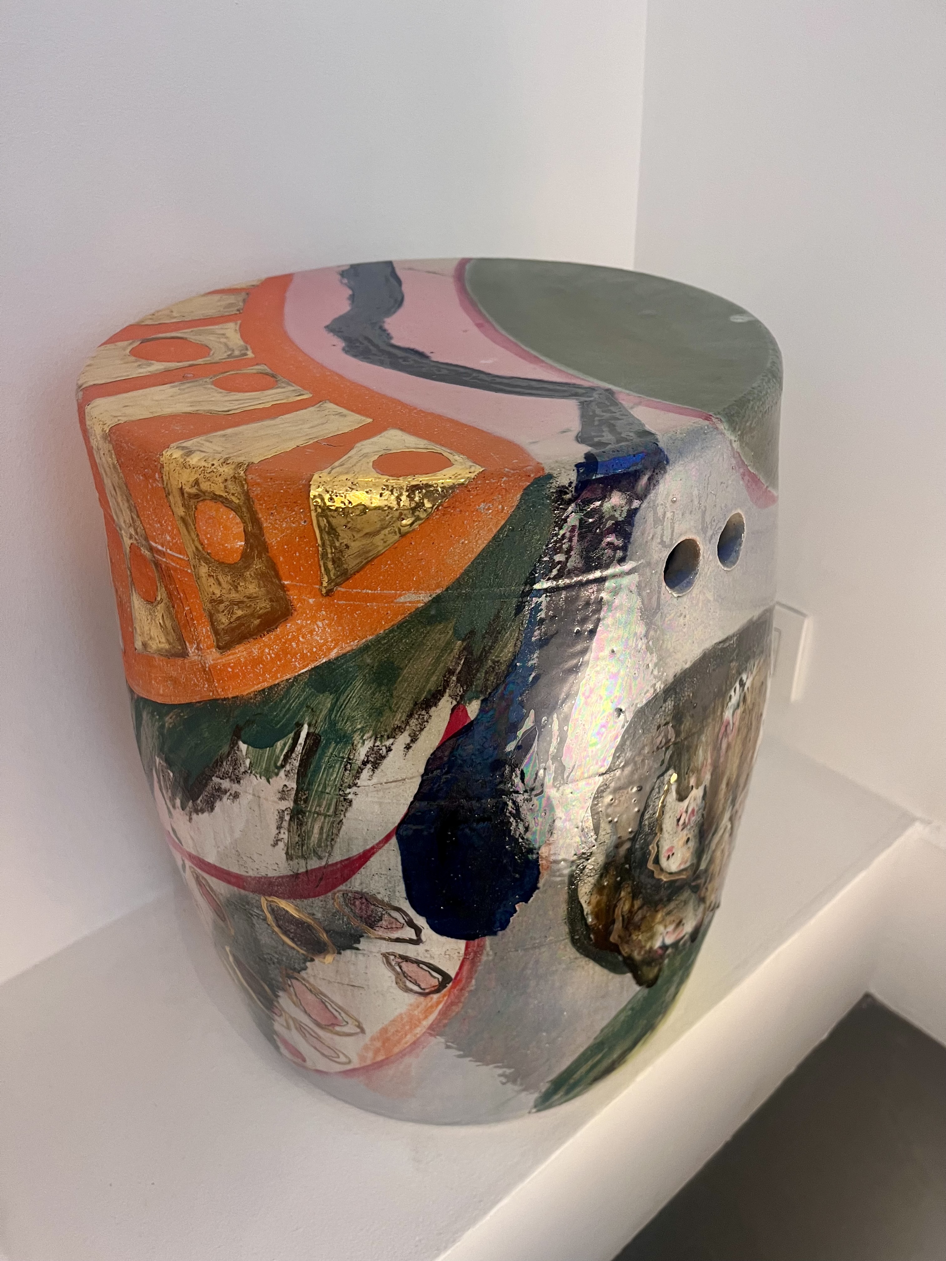 BARREL STOOL #1 par REINALDO SANGUINO