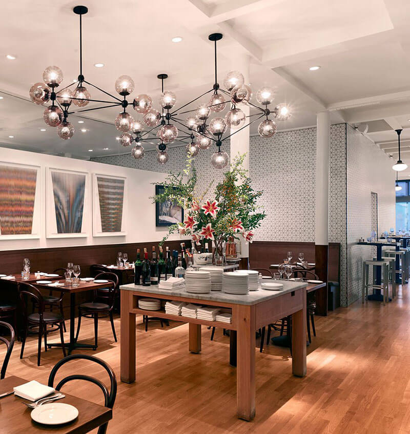 MODO CHANDELIER 15 GLOBES par Roll & Hill