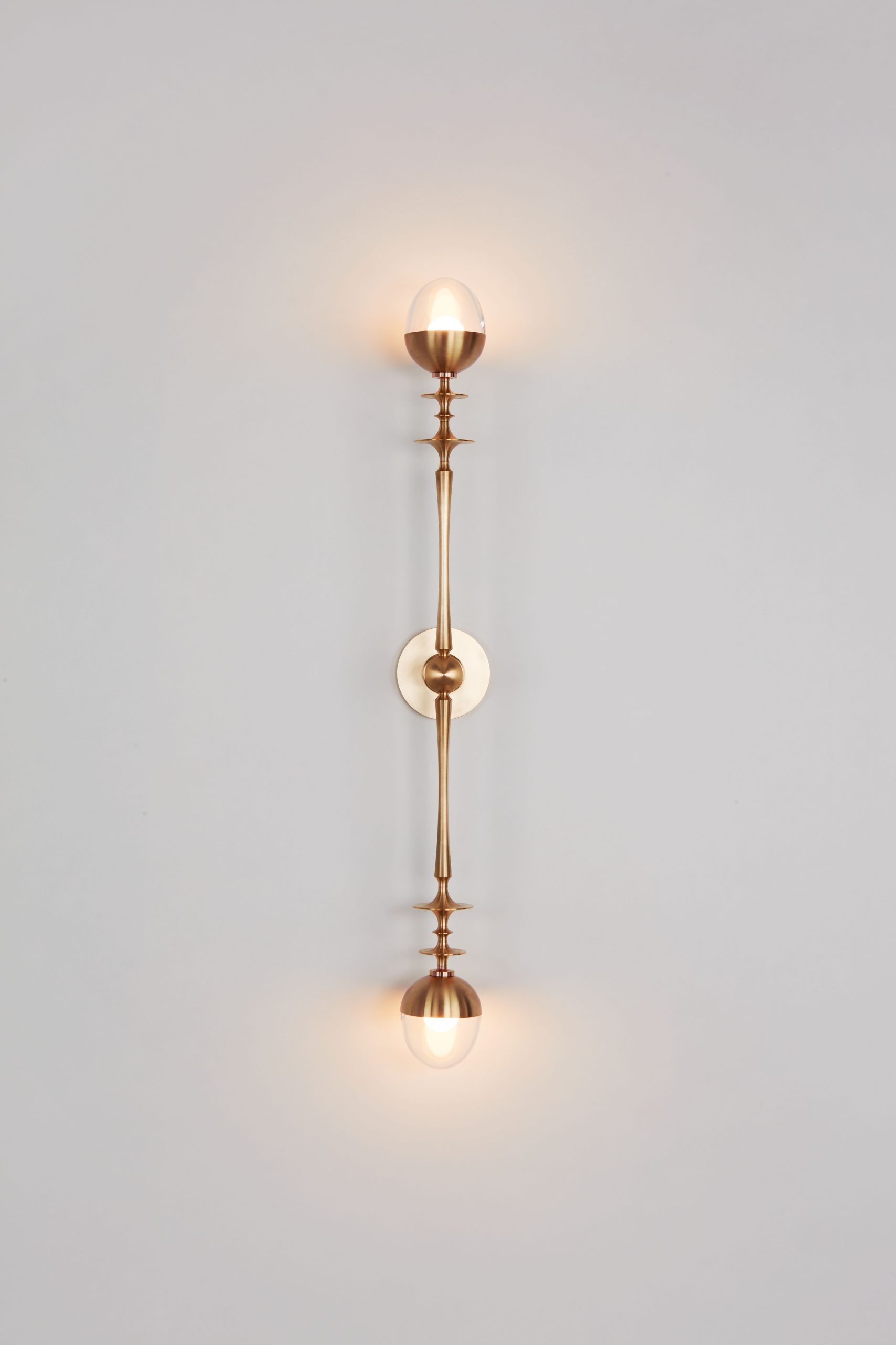 RUE SALA DOUBLE ARM SCONCE par Roll & Hill