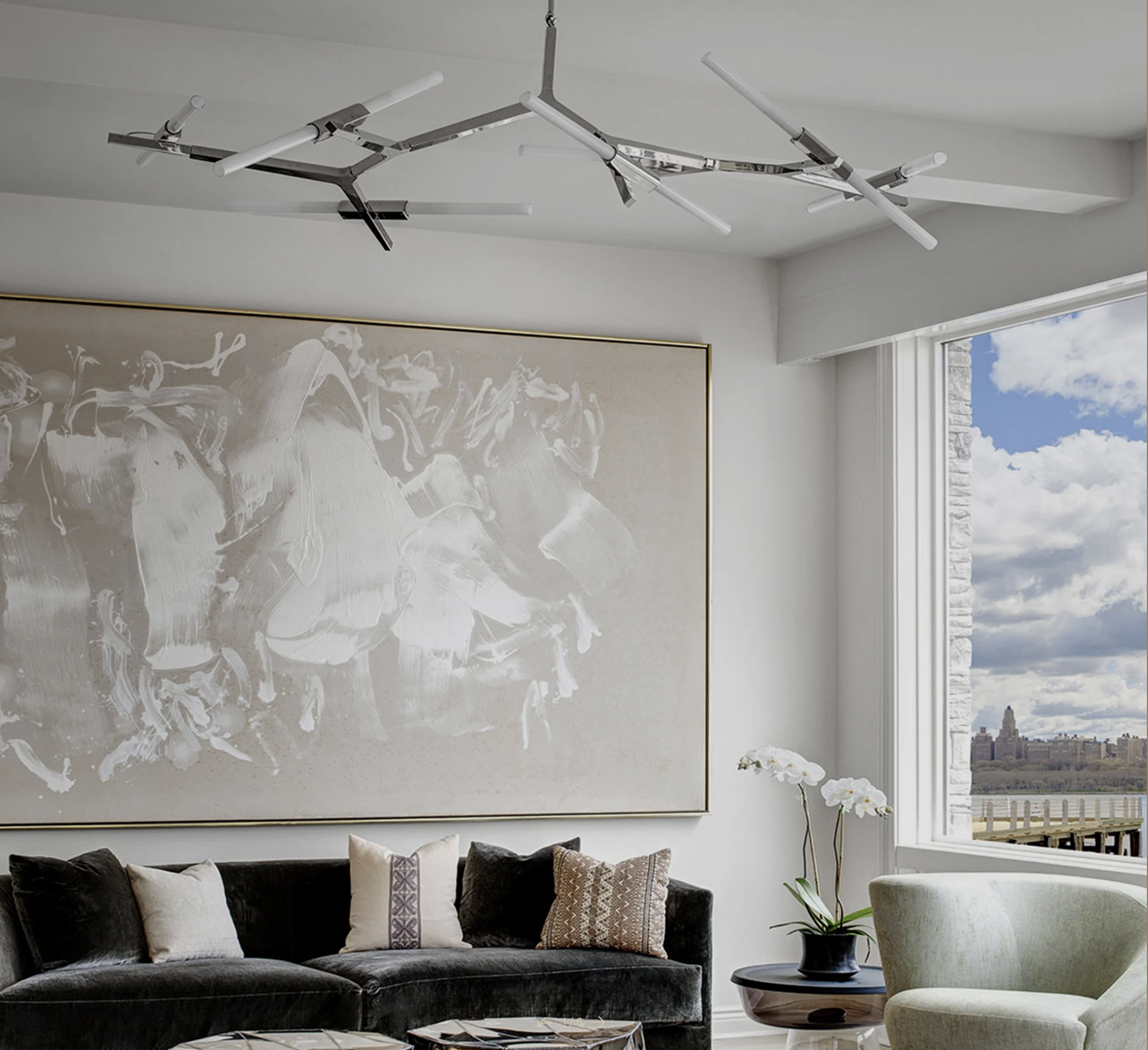 AGNES CHANDELIER 14 par Roll & Hill