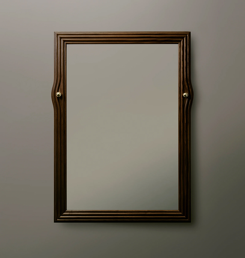 BEND MIRROR - RECTANGLE par Roll & Hill