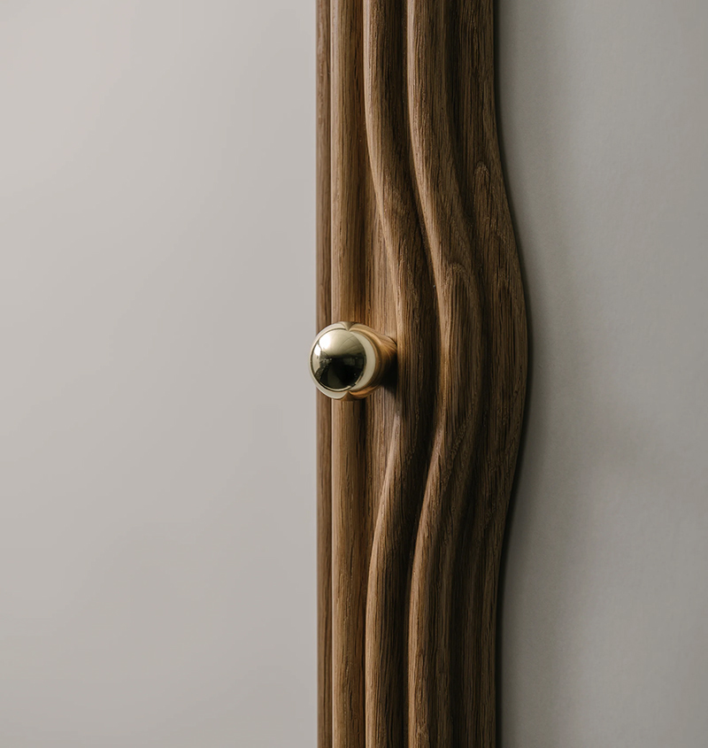 BEND MIRROR - RECTANGLE par Roll & Hill
